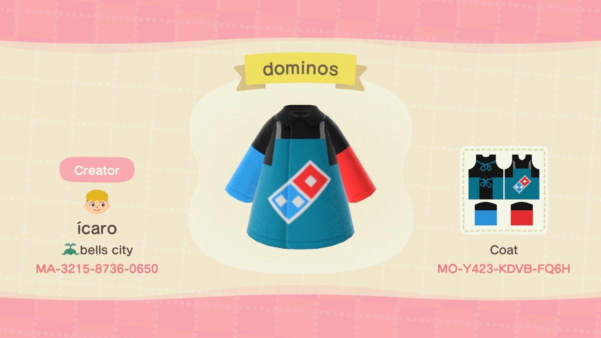 Animal Crossing Design Code: MO-Y423-KDVB-FQ6H Dominos