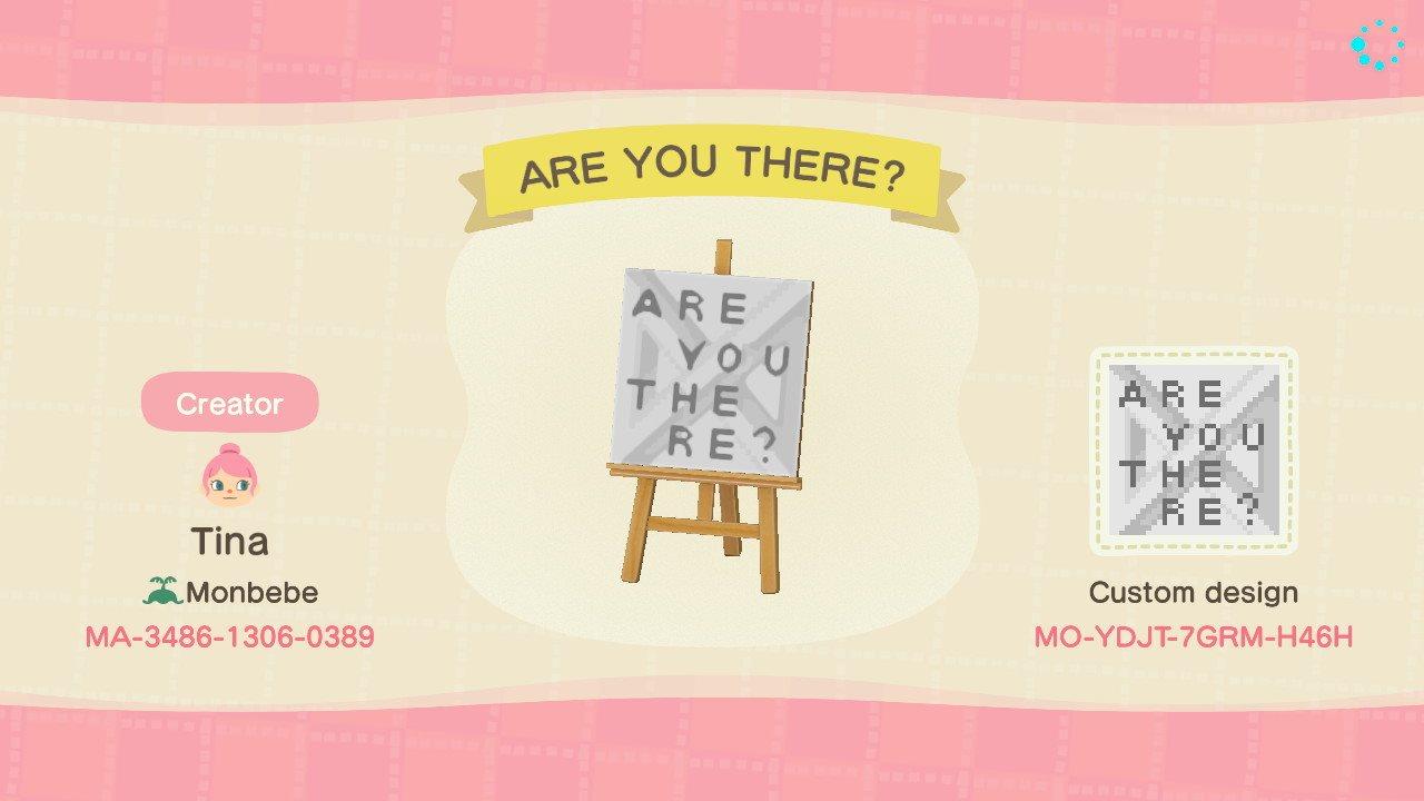 Animal Crossing Design Code: MO-YDJT-7GRM-H46H Monsta X ALBUM