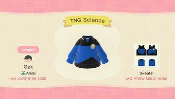 Animal Crossing Design Code: MO-YRSW-M0LS-10GM TNG Science