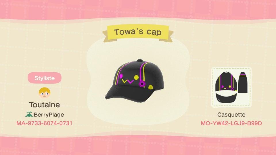 Animal Crossing Design Code: MO-YW42-LGJ9-B99D Hololive Towa