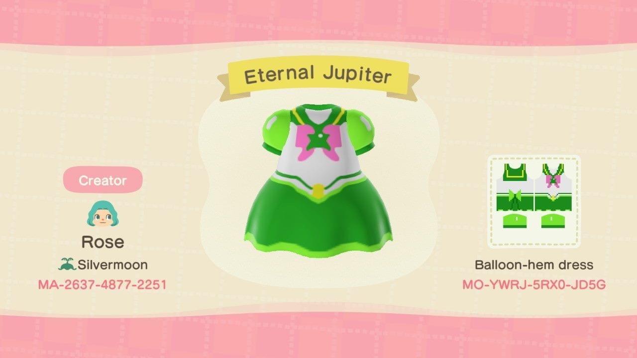 Animal Crossing Design Code: MO-YWRJ-5RX0-JD5G Eternal Jupiter