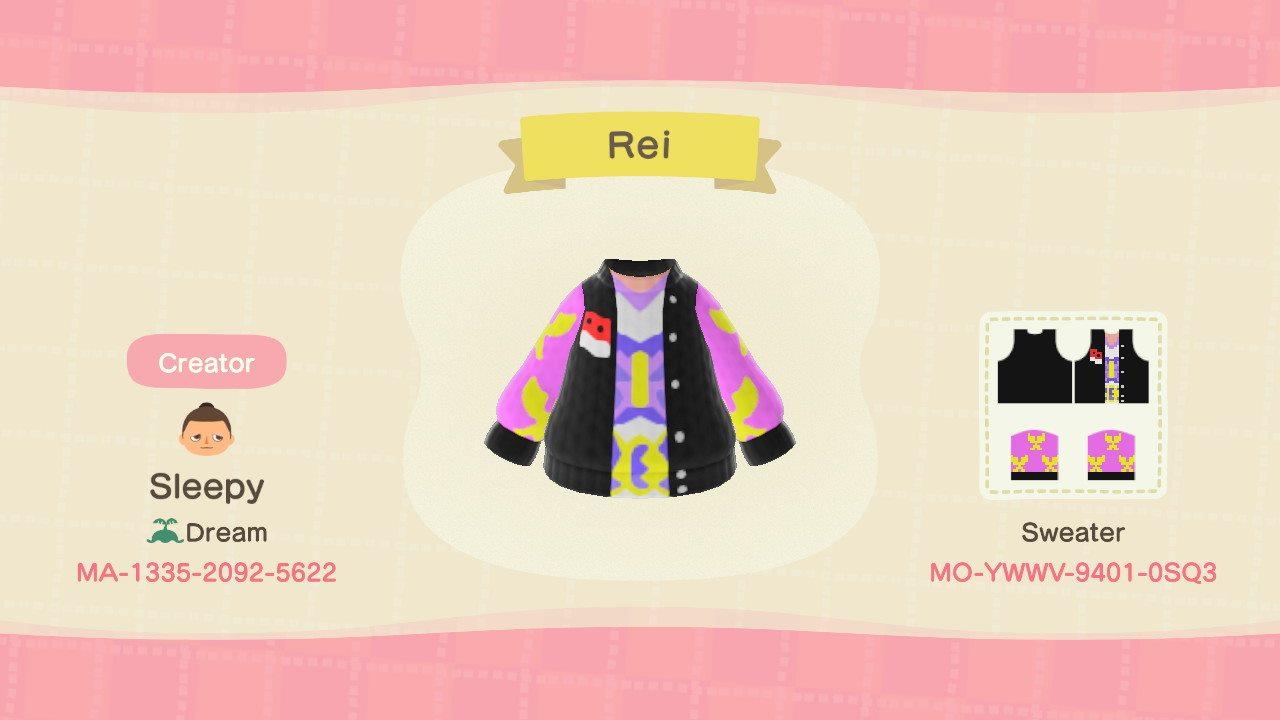 Animal Crossing Design Code: MO-YWWV-9401-0SQ3 Free Rei