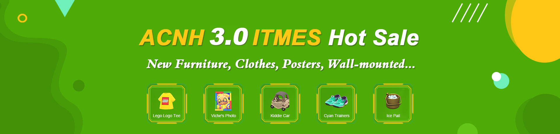 Buy ACNH 2.0 Items On AKRPG.COM