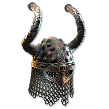 Horns of Bynden Rusted Greathelm