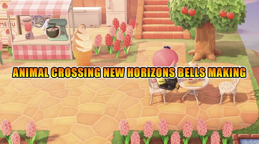 ANIMAL CROSSIING NEW HORIZONS BELLS MAKING