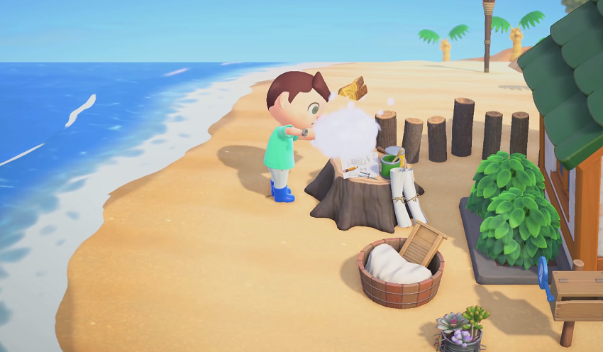 5.Collect DIY recipes in Animal Crossing