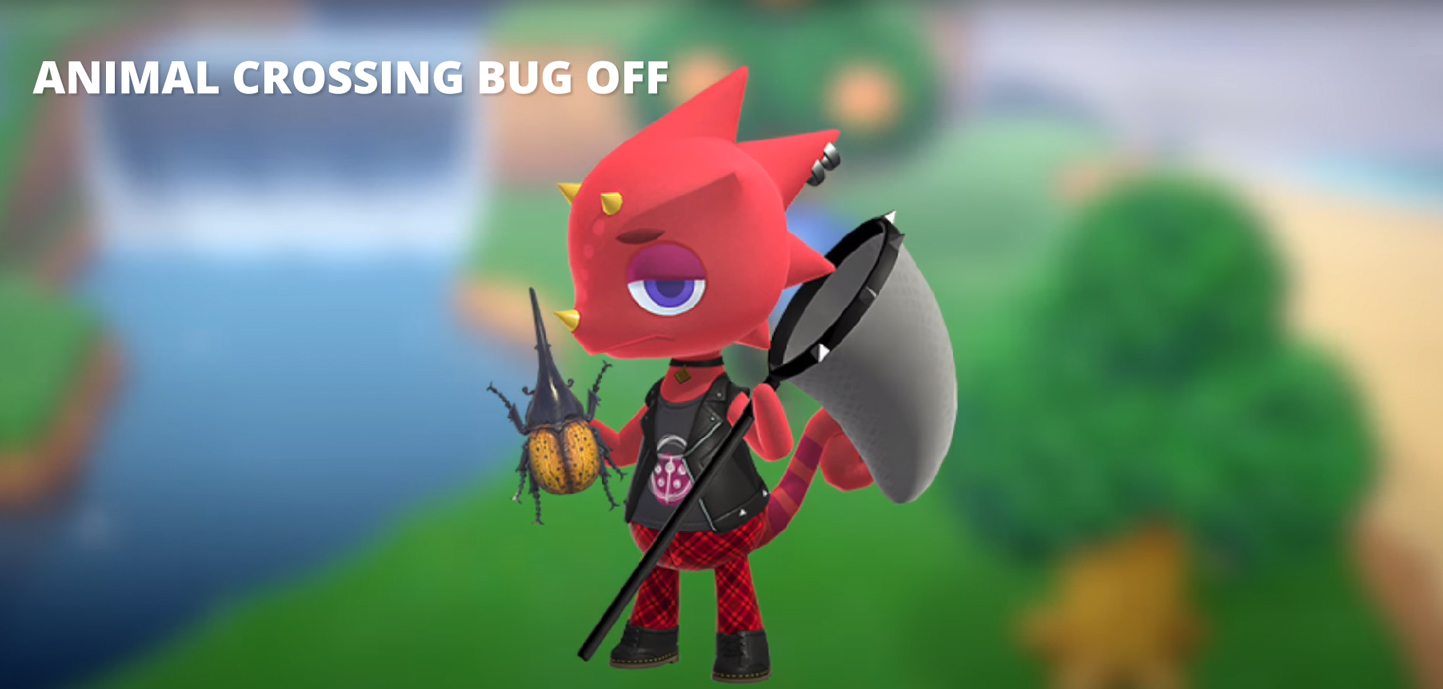 Animal Crossing New Horizons Bug Off