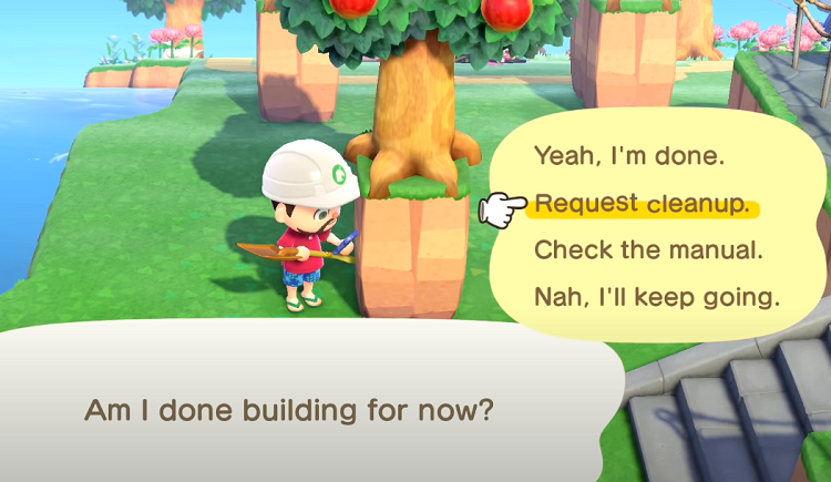 Remove Trees On Cliff Edges - Animal Crossing New Horizons