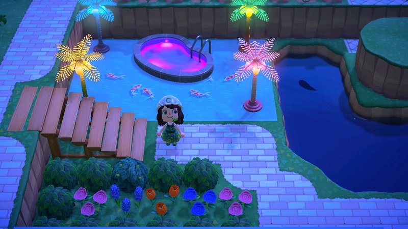 Best ACNH Pool Design Ideas 7 - Animal Crossing Swimming Pool Designs