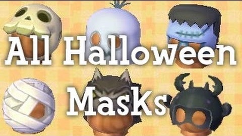 ACNH Halloween Event - Masks