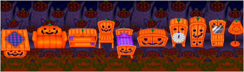 ACNH Halloween Event - Furniture