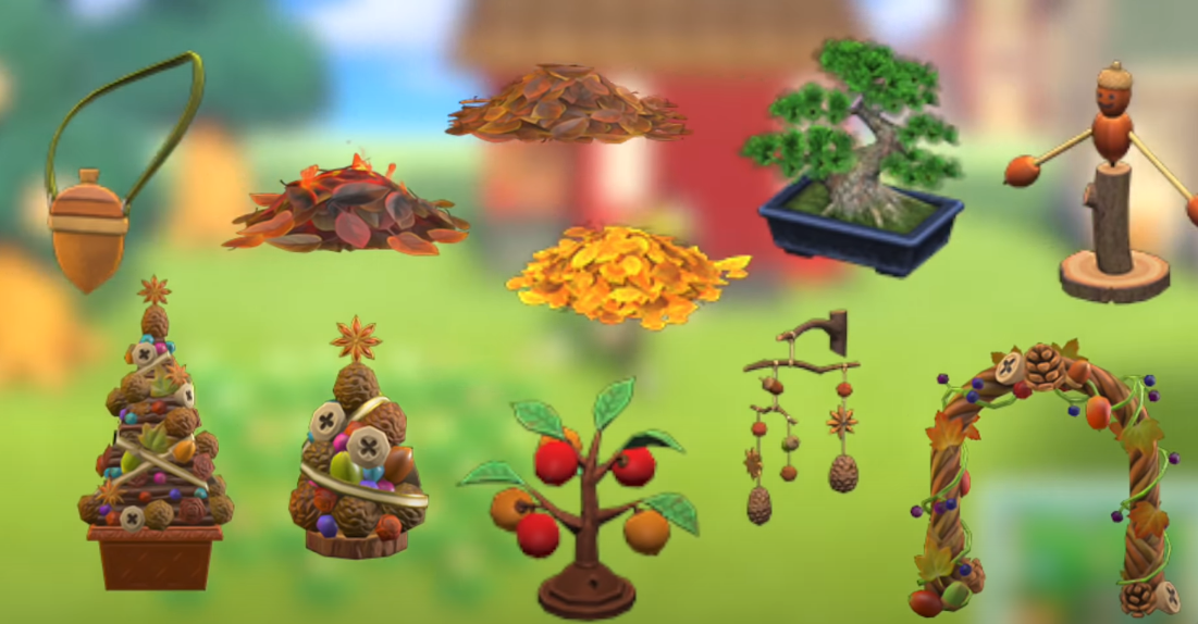 Animal Crossing New Horizons Tree Bounty Items