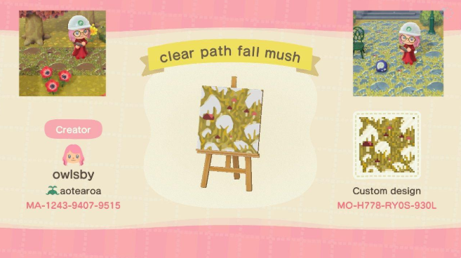 acnh fall path 3