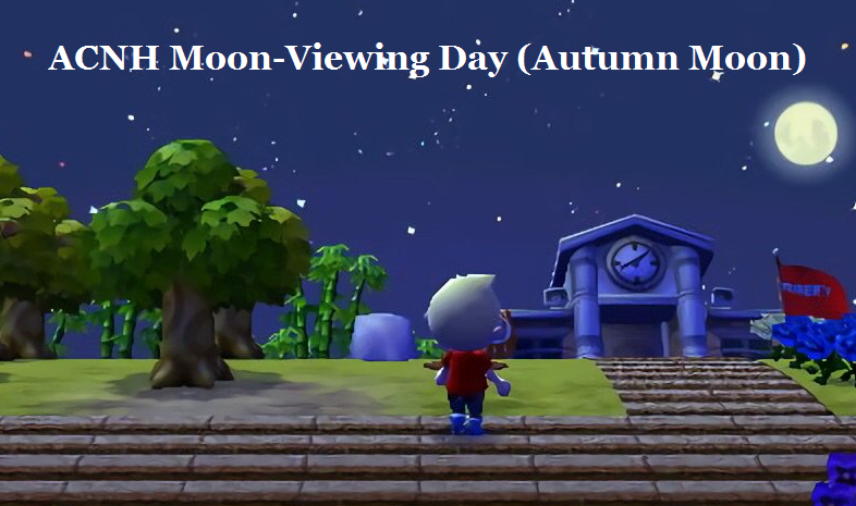 animal crossing moon viewing day