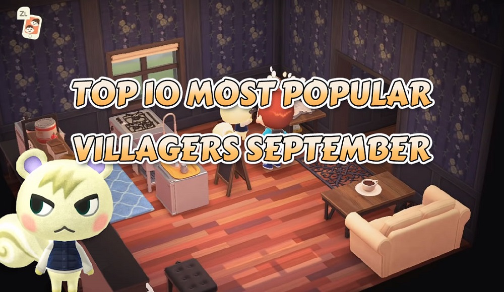 TOP 10 MOST POPULAR VILLAGERS SEPTEMBER