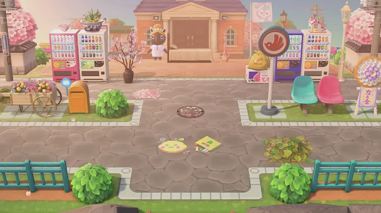 Animal Crossing Entrance Design Idea