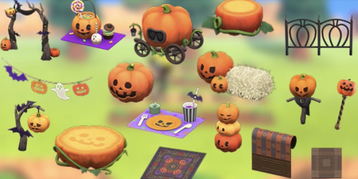 ACNH Spooky Items - Animal Crossing New Horizons Halloween Items