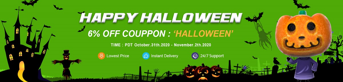 AKRPG Halloween Promo - Cheap ACNH Items, Bells, NMT