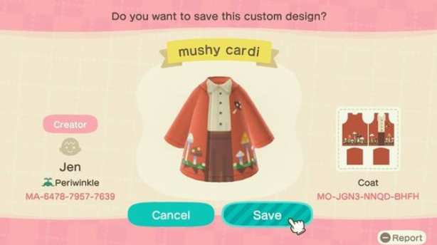 ACNH Mushroom Design Codes - Custom Animal Crossing New Horizons