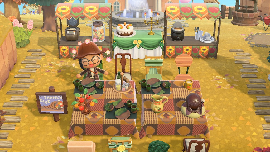 ACNH Thanksgiving Design Ideas & Codes Best Animal Crossing Harvest