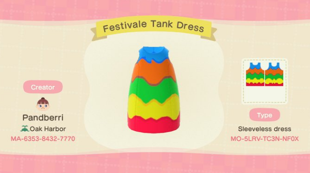 ACNH Festivale Design 5