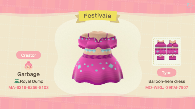 ACNH Festivale Design 7