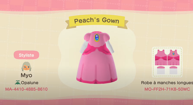 Mario Dress Design Code 2