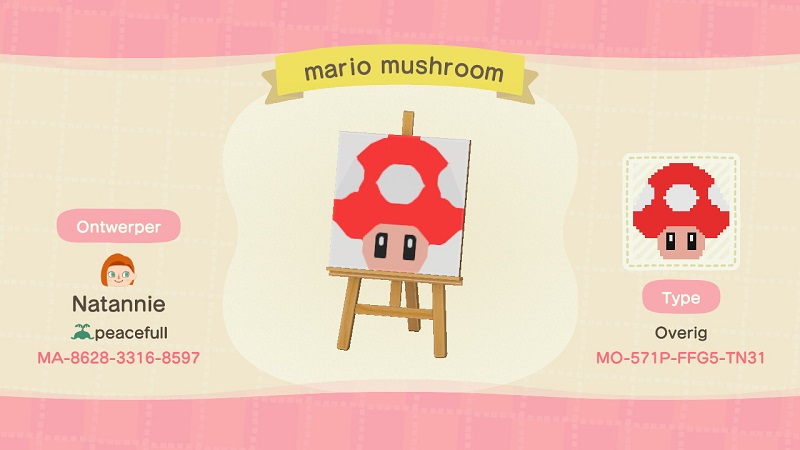 ACNH Mario Designs Best Mario Path Floor Cloth Custom Designs In 