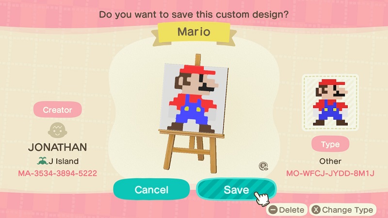 ACNH Mario Designs Best Mario Path Floor Cloth Custom Designs In 
