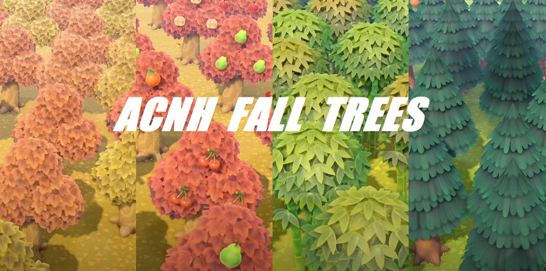 ACNH Fall Trees Color