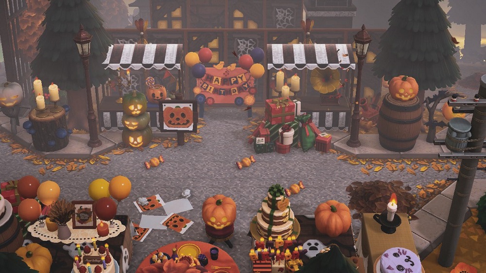 ACNH Halloween Island Ideas 2021  - Spooky Design