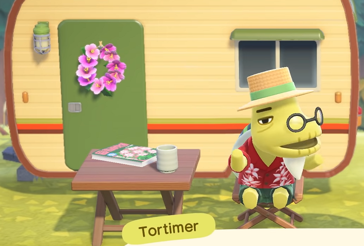 ACNH 2.0 New Villagers & Shops - Tortimer (Storage Caravan)