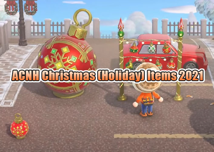 ACNH Christmas (Holiday) Items 2021