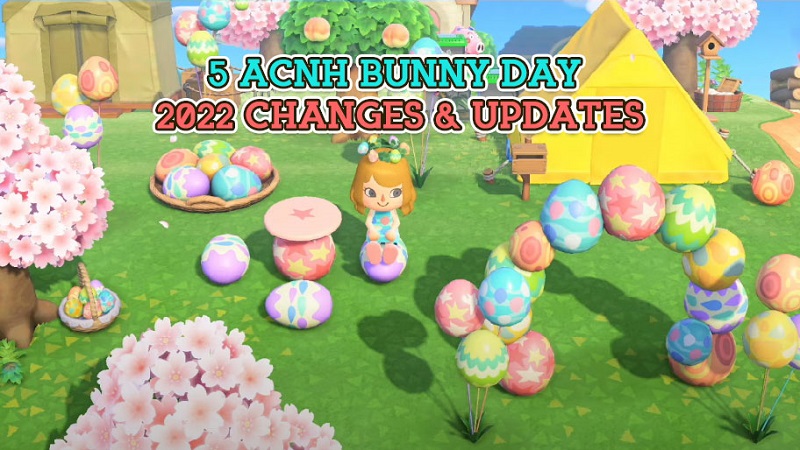 5 ACNH BUNNY DAY 2022 CHANGES & UPDATES