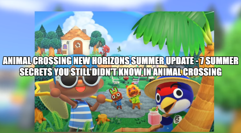 animal crossing new horizons summer update