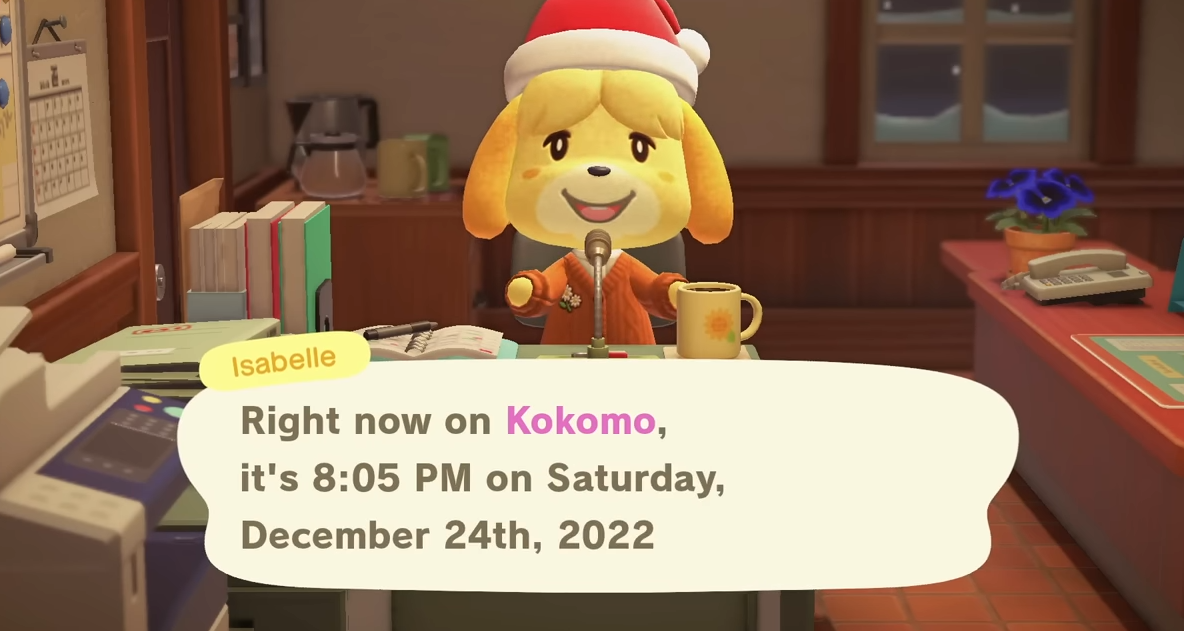 Animal Crossing New Horizons Toy Day