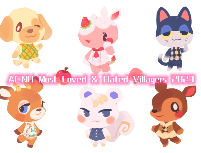 ACNH Most Loved & Hated Villagers 2024 - Animal Crossing New ...