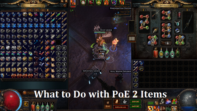 What to Do with Items in Path of Exile 2