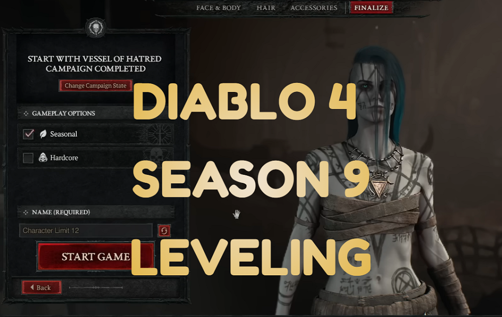 Diablo 4 Season 9 Leveling Route & Builds