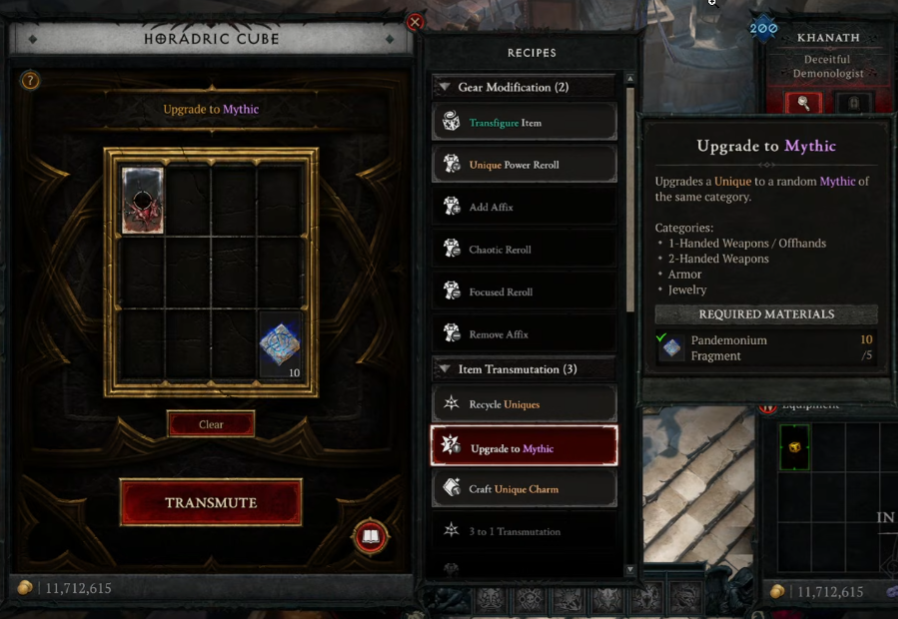 Diablo 4 Season 14 Mythic