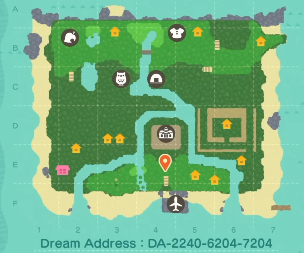 ACNH Best Island Map Layout Ideas 2026 - 4. Narrative Story-Driven Layout