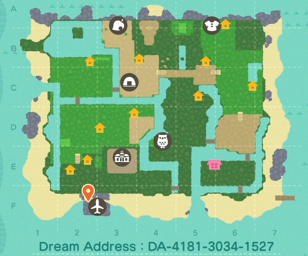 ACNH Best Island Map Layout Ideas 2026 - 6. Themed Sections & Zoned Layout