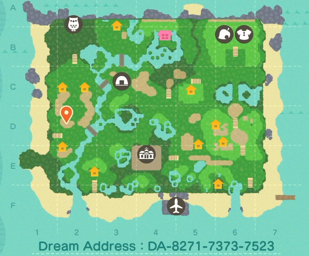 ACNH Best Island Map Layout Ideas 2026 - 8. Elevated Cliff-Tier Layout