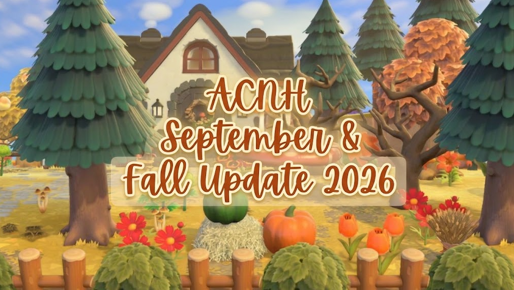 ACNH September & Fall Update 2026