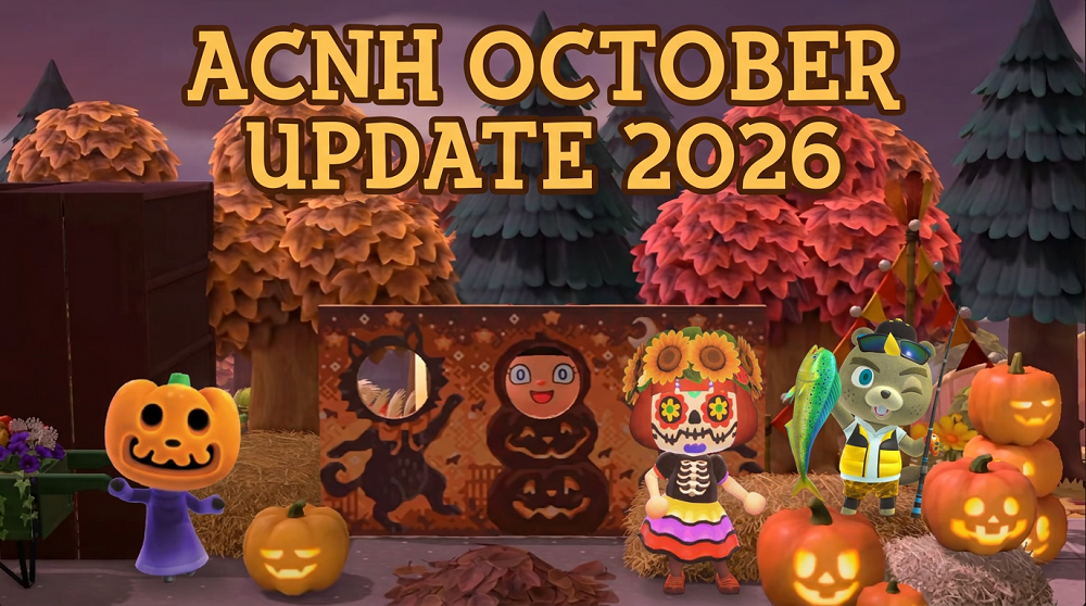 ACNH October Update 2026 - Halloween, Events, Items, DIYs, Critters, Birthdays & Changes